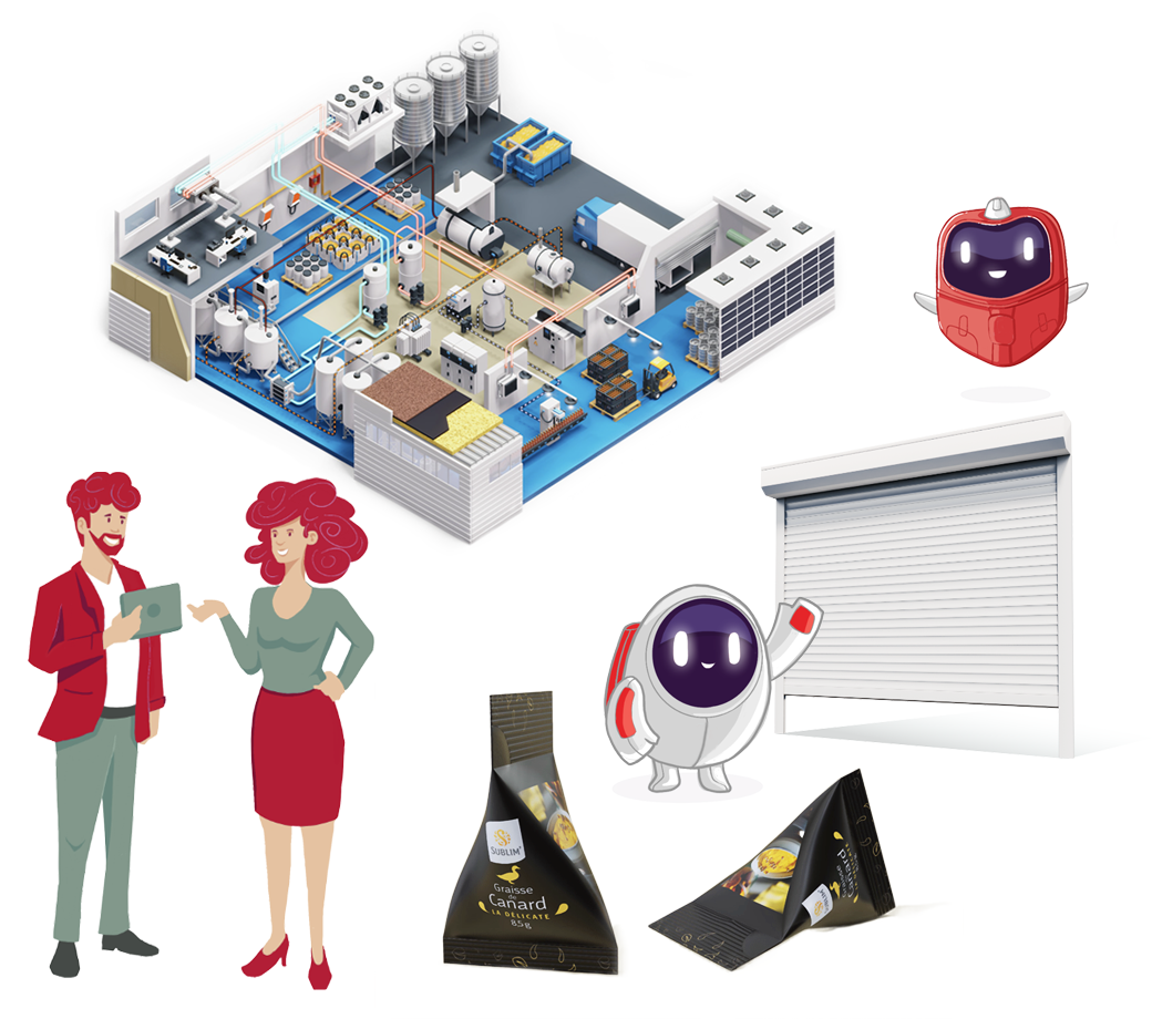 Illustration 2D et 3D
